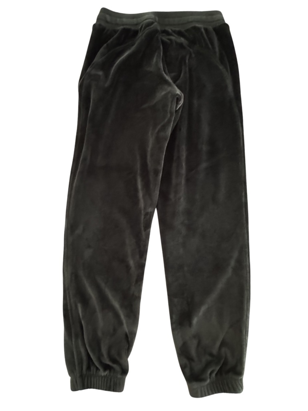 Athleta Revive Cozy Karma Jogger Pants Black Velour Plush Lounge Women’s MT Tall - Picture 4 of 8